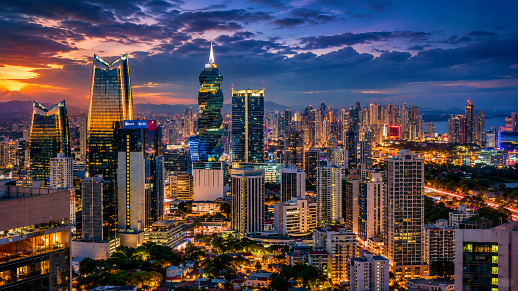 panama city night